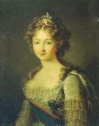 Gerhard von Kugelgen Portrait of Empress Elizabeth Alexeievna France oil painting artist